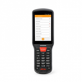 Мобильный терминал АТОЛ SMART.Lite (Android 7.0, 3G, 2D Imager SE4710, 4”, Camera, 2Гбх16Гб, Wi-Fi b/g/n, 5200 mAh, Bluetooth, БП)