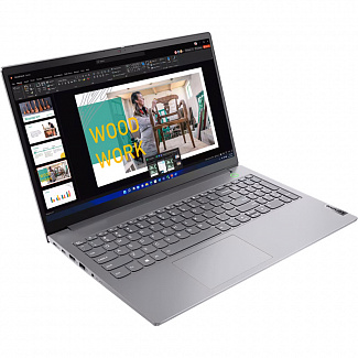 Ноутбук/ Lenovo ThinkBook 15 G4 IAP 15.6" FHD (1920x1080) IPS 300nits, Core i5-1235U, 8GB, 256GB_SSD, 4 cell 57Wh, 11AX (2x2) & BT 5.2, NO_OS, 1Y ( RUS_kbd)