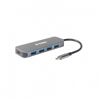 Хаб/ DUB-2340,DUB-2340/A1A USB-C Hub, 3xUSB3.0 + Fast Charge USB3.0 + USB-C/PD3.0
