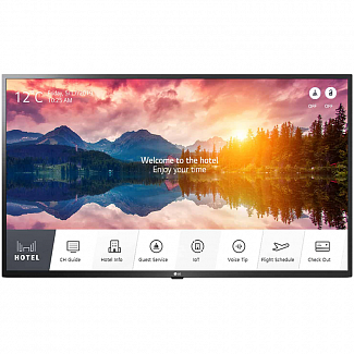 Телевизор 43'' LG 43US662H/ LG 43" 43US662H Hotel TV, LED/IP-RF/4K/S-IPS/Pro:Centric/DVB-T2/C/S2/Acc clock/RS-232C/300nit/No stand incl "()/ (Ghz)/Mb/Gb/Ext:war 1y/