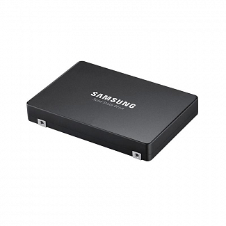 Твердотельный накопитель/ Samsung SSD PM1643a, 1920GB, 2.5" 15mm, SAS 12Gb/s, 3D TLC, R/W 2100/1800MB/s, IOPs 440 000/46 000, TBW 3504, DWPD 1 (12 мес.)