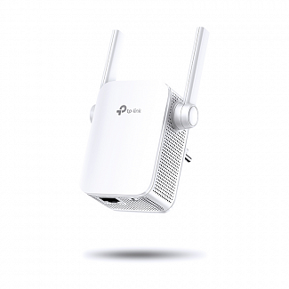 Усилитель Wi-Fi/ AC1200 Wi-Fi Range Extender, Wall Plugged, 867Mbps at 5GHz + 300Mbps at 2.4GHz, 802.11ac/a/b/g/n, 1 10/100M LAN, WPS button, 2 fixed antennas