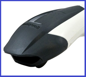Сканер USB Kit: 1D, ivory scanner (1200g-1), rigid presentation stand (STND-19R02-002-4), USB Type A 3m coiled cable (CBL-500-300-C00) and documentation Вид 3