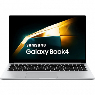 Galaxy Book4 15.6"(1920x1080 IPS (матовый))/Intel Core 7 150U(1.8Ghz)/16384Mb/512PCISSDGb/noDVD/Int:Intel® Graphics/Cam/BT/WiFi/54WHr/war 1y/1.55kg/Silver/Win11Home + Eng kbd 3 pin