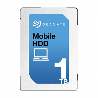 Жесткий диск/ HDD Seagate SATA 1Tb 2.5"" Mobile 7mm 5400 128Mb 1 year warranty (replacement ST1000LM048)