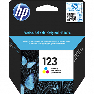 Картридж/ HP 123 Tri-colour Ink Cartridge
