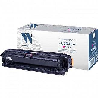 -/ Тонер-картридж NVP NV-CE343A Magenta для HP Color LaserJet 700 M775dn/ 700 M775f/ 700 M775z/ 700 M775z+ (16000k)