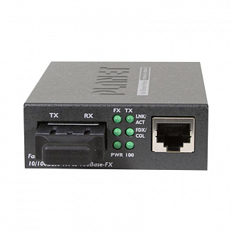 FT-802S15 медиа конвертер/ 10/100TX - 100Base-FX (SC) Single Mode Bridge Fiber Converter - 15KM, LFPT
