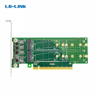 Адаптер для SSD/ PCIe x16 to 4-Port M.2 NVMe SSD Adapter