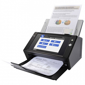 N7100E Сетевой документ сканер А4, двухсторонний, 25 стр/мин, автопод. 50 листов, Ethernet/ N7100E, Network document scanner, A4, duplex, 25 ppm, ADF 50, Ethernet