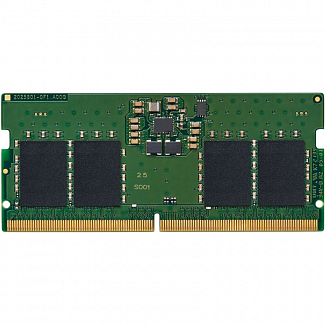 Память оперативная/ Kingston 8GB 4800MT/s DDR5 Non-ECC CL40 SODIMM 1Rx16
