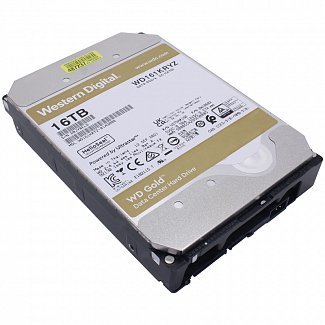 Жесткий диск/ HDD WD SATA3 16Tb Gold 7200 512mb 1 year warranty
