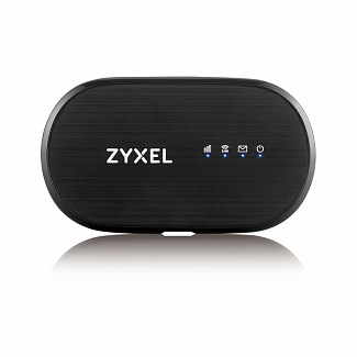 Маршрутизатор/ ZYXEL WAH7601 Portable LTE Cat.4 Wi-Fi router (SIM card inserted), 802.11n (2.4 GHz) up to 300 Mbps, support LTE / 4G / 3G / 2G, micro USB power, battery up to 8 hours