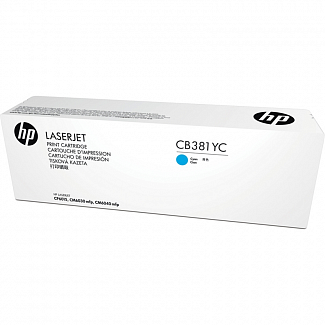 Тонер-картридж/ HP Color LaserJet CB381ACyan Print Cartridge