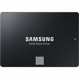 Твердотельный накопитель/ Samsung SSD 870 EVO, 2000GB, 2.5" 7mm, SATA3, 3-bit MLC, R/W 560/530MB/s, IOPs 98 000/88 000, DRAM buffer 2048MB, TBW 1200, DWPD 0.33 (12 мес.)
