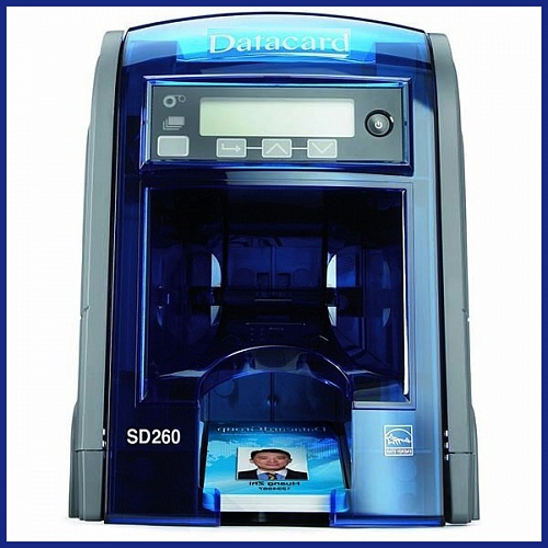 Карточный принтер SD260S, Simplex, 100-Card Input Hopper, Smart Card Enabled Вид 2