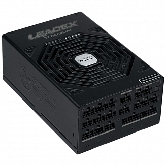 блок питания 1600 Ватт/ Power Supply Super Flower Leadex Titanium, 1600W, ATX, 140mm, 14xSATA, 9xPCI-E(6+2), 5xPCI-E(6), APFC, 80+ Titanium, Full Modular