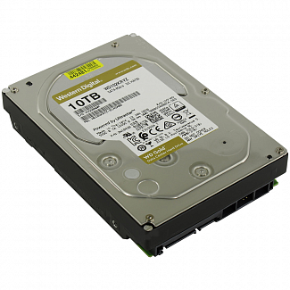 Жесткий диск/ HDD WD SATA3 10Tb Gold 7200 256mb 1 year warranty