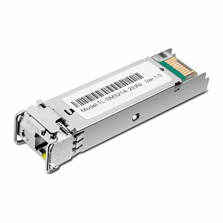 Трансивер/ 1000Base-BX WDM Bi-Directional SFP module, TX: 1550 nm and RX: 1310 nm, 1 LC Simplex port , up to 2 km transmission distance in 9/125 ?m SMF