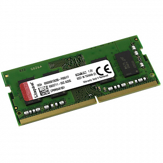 Память оперативная/ Kingston 8GB 2666MHz DDR4 Non-ECC CL19 SODIMM 1Rx16