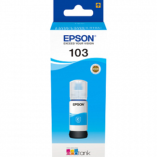 Чернила/ Epson EcoTank Cyan ink bottle for L3100/3101/3110/3150/3151