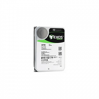Жесткий диск/ HDD Seagate SATA3 22Tb Exos X22 7200 512Mb 1 year warranty (replacement WUH722222ALE6L4, WD221KRYZ)