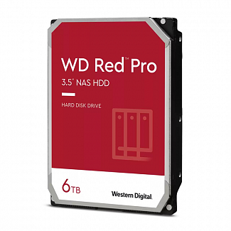 Жесткий диск/ HDD WD SATA3 6Tb Red Pro 7200 256Mb 1 year warranty