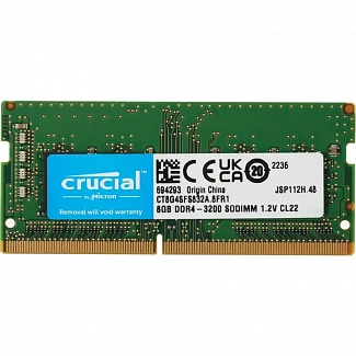 Crucial 8GB DDR4 3200 SO-DIMM CL22