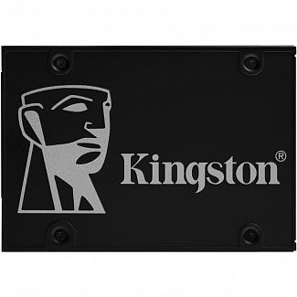 Твердотельный накопитель/ Kingston SSD KC600, 2048GB, 2.5" 7mm, SATA3, 3D TLC, R/W 550/520MB/s, IOPs 90 000/80 000, DRAM buffer 2048MB, TBW 1200, DWPD 0.32 (5 лет)