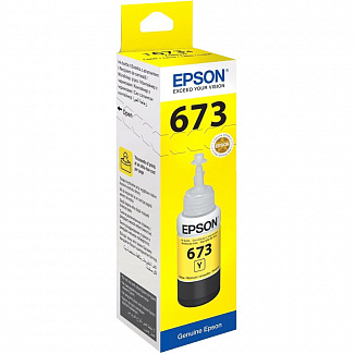 Чернила/ Epson 673 EcoTank Ink yellow
