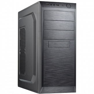 Корпус c блоком питания 450 Ватт/ Case Foxline FL-815, ATX, 3x5.25EXT, 1x3.5EXT, 3x3.5INT, 2xUSB2.0, HDA, w/o FAN, w/450W ATX PSU, w/1.2m EU pwr cord