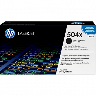 Тонер-картридж/ HP Color LaserJet CE250X Black Print Cartridge