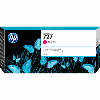 Картридж/ HP 727 300-ml Magenta DesignJet Ink Cartridge