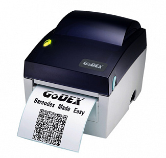 DT4x, термопринтер ш/к этикеток, 203 dpi, ширина 4", и/ф USB+RS232+Ethernet (скорость печати 7 ips)