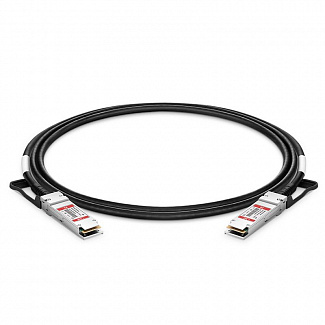 Твинаксиальный медный кабель/ 1.5m (5ft) FS for Mellanox MCP1600-E01AE30 Compatible 100G QSFP28 Passive Direct Attach Copper Twinax Cable for InfiniBand EDR