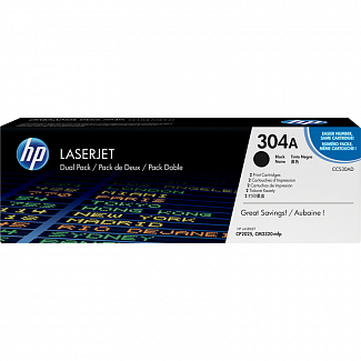 Тонер-картридж набор из 2 шт/ HP Color LaserJet CC530A Dual Pack Black Print Cartridges