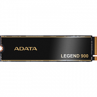 Твердотельный накопитель/ ADATA SSD LEGEND 900, 1024GB, M.2(22x80mm), NVMe 1.4, PCIe 4.0 x4, 3D NAND, R/W 7000/4700MB/s, IOPs н.д./н.д., TBW 600, DWPD 0.14, with Heat Sink (5 лет)