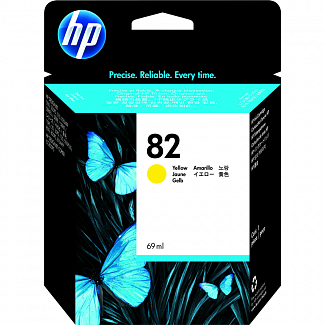 Картридж/ HP 82 69-ml Yellow Ink Cartridge