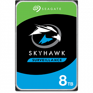 Жесткий диск/ HDD Seagate SATA3 8Tb SkyHawk 7200 256Mb 1 year warranty