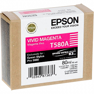 Картридж/ Epson SP 3880-80ml Vivid Magenta