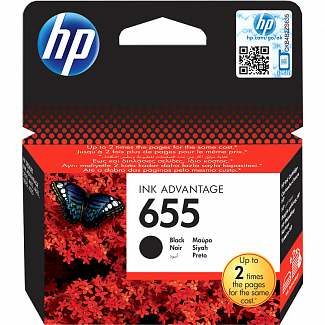 Картридж/ HP 655 Black Ink Cartridge