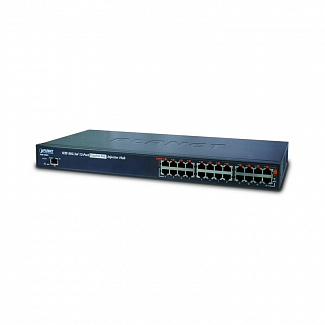 инжектор/ PLANET 12-Port 802.3at Managed Gigabit Power over Ethernet Injector Hub (full power - 200W)