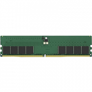 Память оперативная/ Kingston 32GB 4800MT/s DDR5 Non-ECC Unbuffered DIMM CL40 2RX8 1.1V 288-pin 16Gbit
