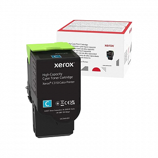 Тонер-картридж увеличен емк голубой Xerox C310/C315/ High Capacity C Xerox C310/C315