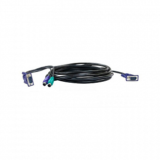кабель/ DKVM-CB5 KVM Cable with VGA and 2 x PS/2 connectors for DKVM-4K, 4.5m.