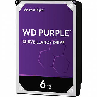 Жесткий диск/ HDD WD SATA3 8Tb Purple 5640 256Mb 1 year warranty