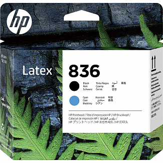 Печатающая головка/ HP 836 Black/Cyan Latex Printhead