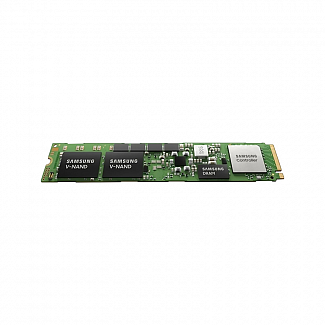 Твердотельный накопитель/ Samsung SSD PM983, 960GB, M.2(22x110mm), NVMe, PCIe 3.0 x4, 3D TLC, R/W 3000/1100MB/s, IOPs 400 000/37 000, TBW 1366, DWPD 1.3 (12 мес.)