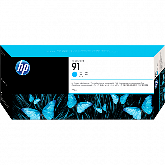 Картридж/ HP 91 775-ml Pigment Cyan Ink Cartridge