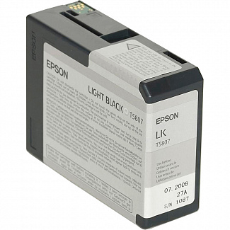 Картридж/ Epson Stylus Pro 3800 Ink Cartridge (80ml) Light Black